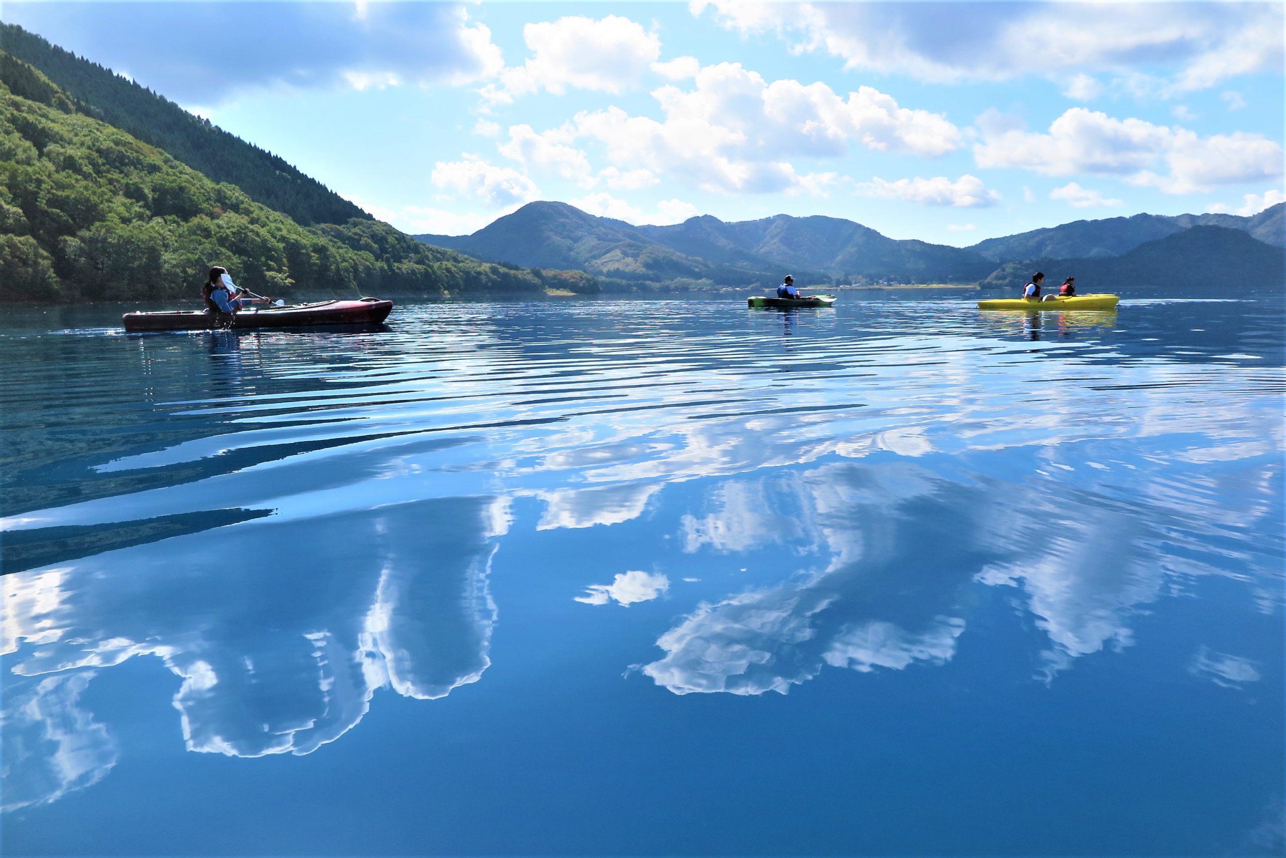 田沢湖カヤック