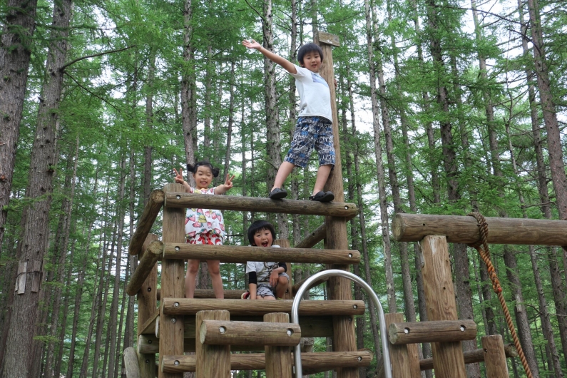 森の遊び場
