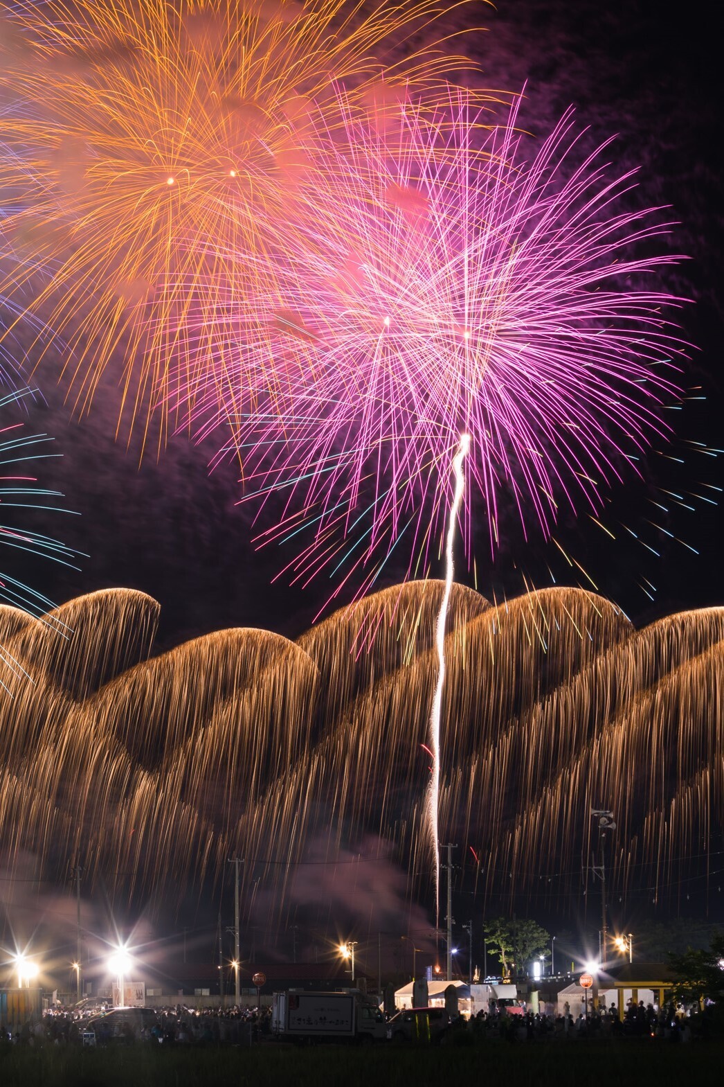 なとり夏祭り花火